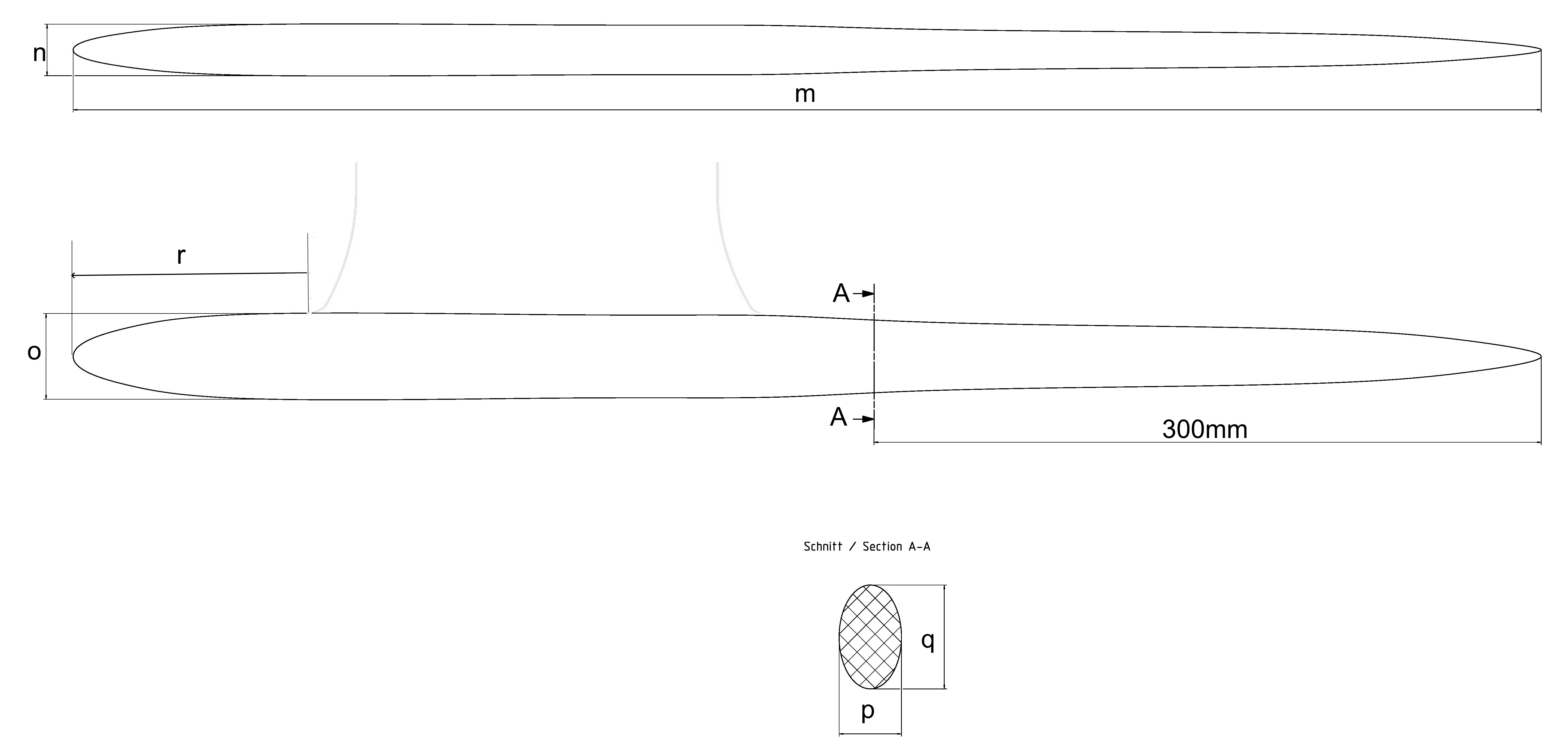 foil measurements fuselage 2