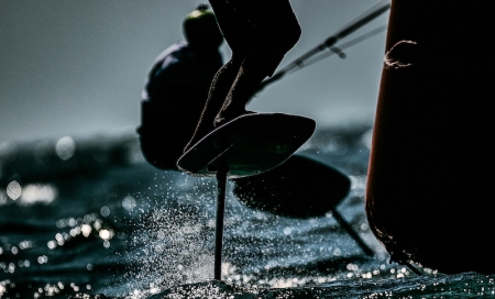 Big waves and great wind for day 3 in Shenshan Bay